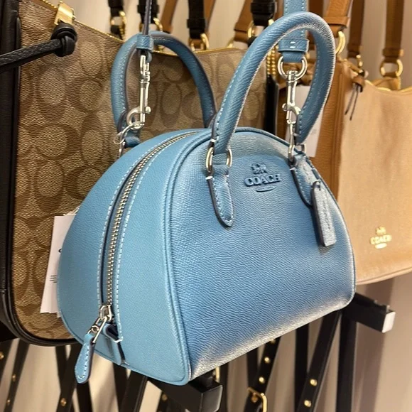 Coach Sydney Satchel 
SV/Pacific Blue - Picture 3 of 16